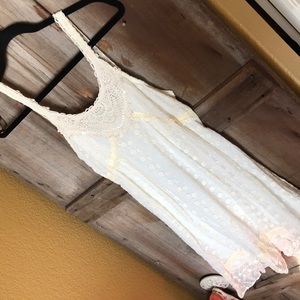 NWOT! Ivory Lace Dress/Tunic